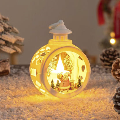 Santa Claus Lantern Ornament