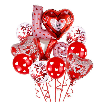 Heart Foil Balloon Kit