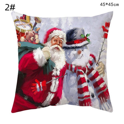 Red Santa Pillowcase Covers