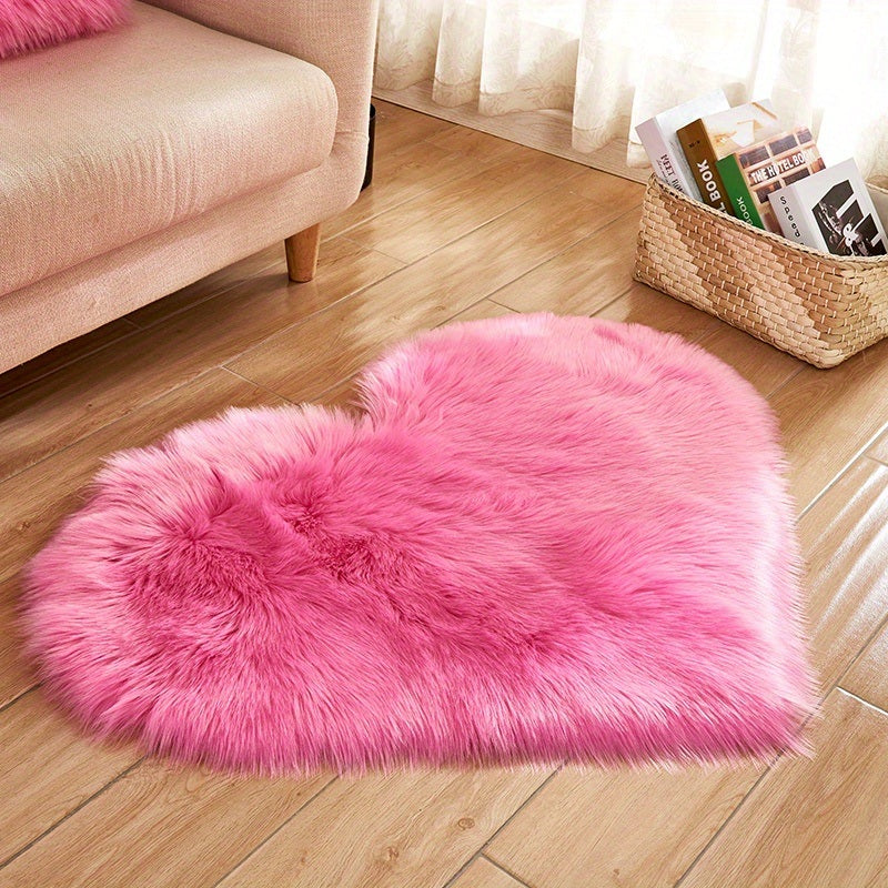 Heart Shaped Area Rug