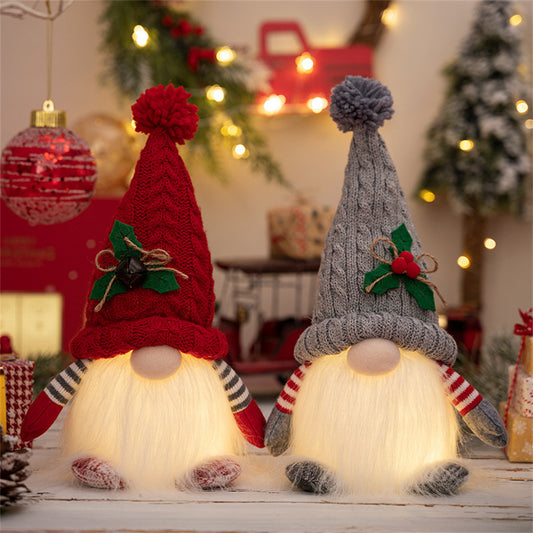 Illuminated Christmas Gnomes with LED Lights