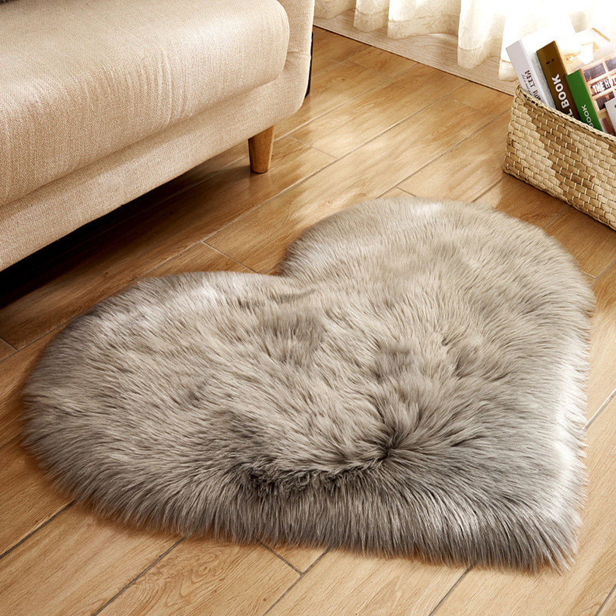 Heart Shaped Area Rug