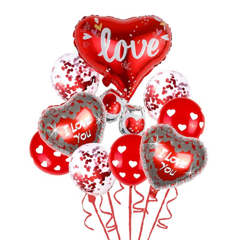 Heart Foil Balloon Kit