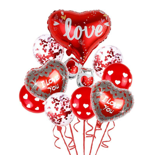 Heart Foil Balloon Kit