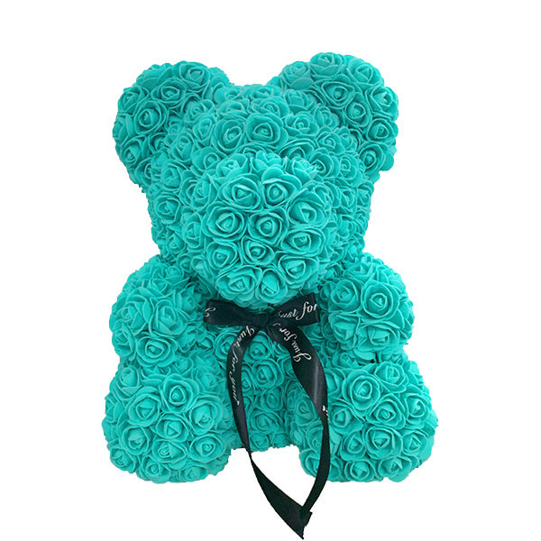 Blue Rose Bear