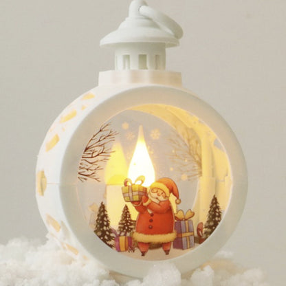 Santa Claus Lantern Ornament