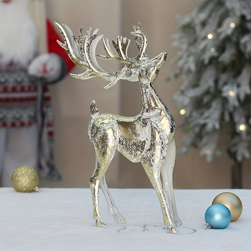 Wrought Iron Reindeer Ornaments