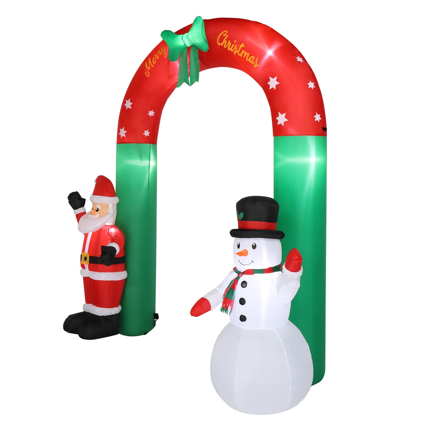 Santa/Snowman Inflatable Decor