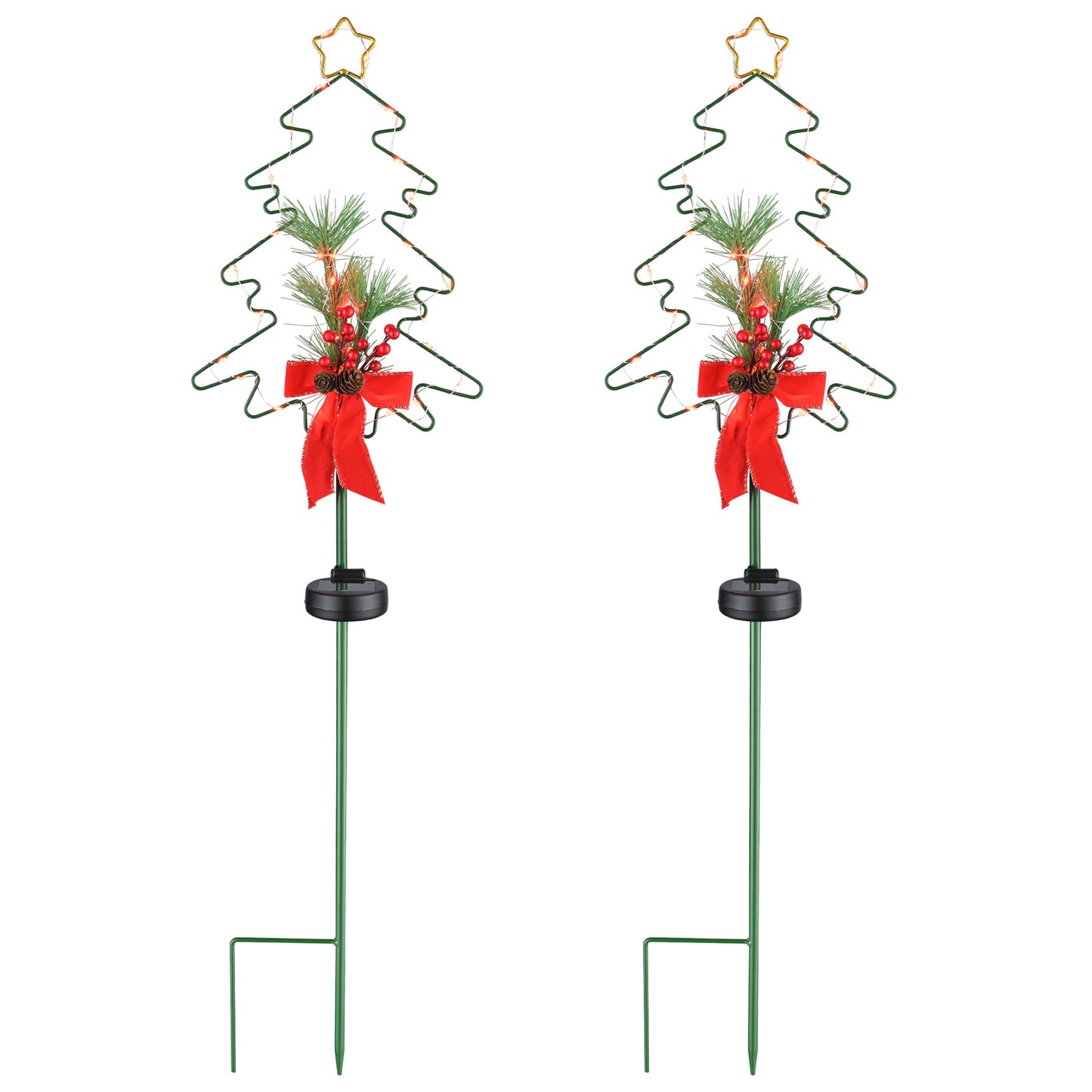 Christmas Tree Solar Stake Light