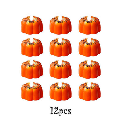 Pumpkin Tea Light Candles