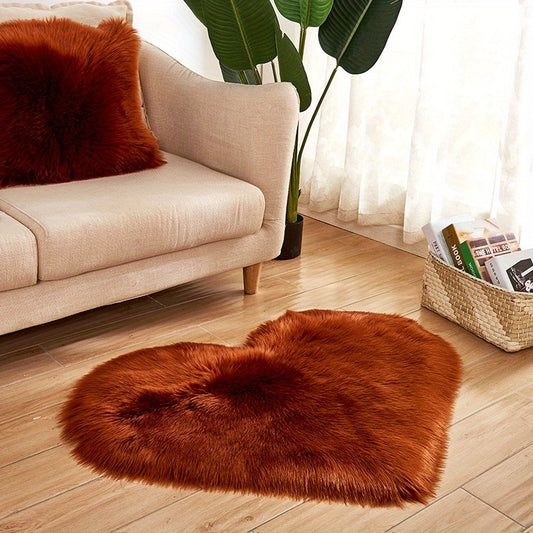 Heart Shaped Area Rug