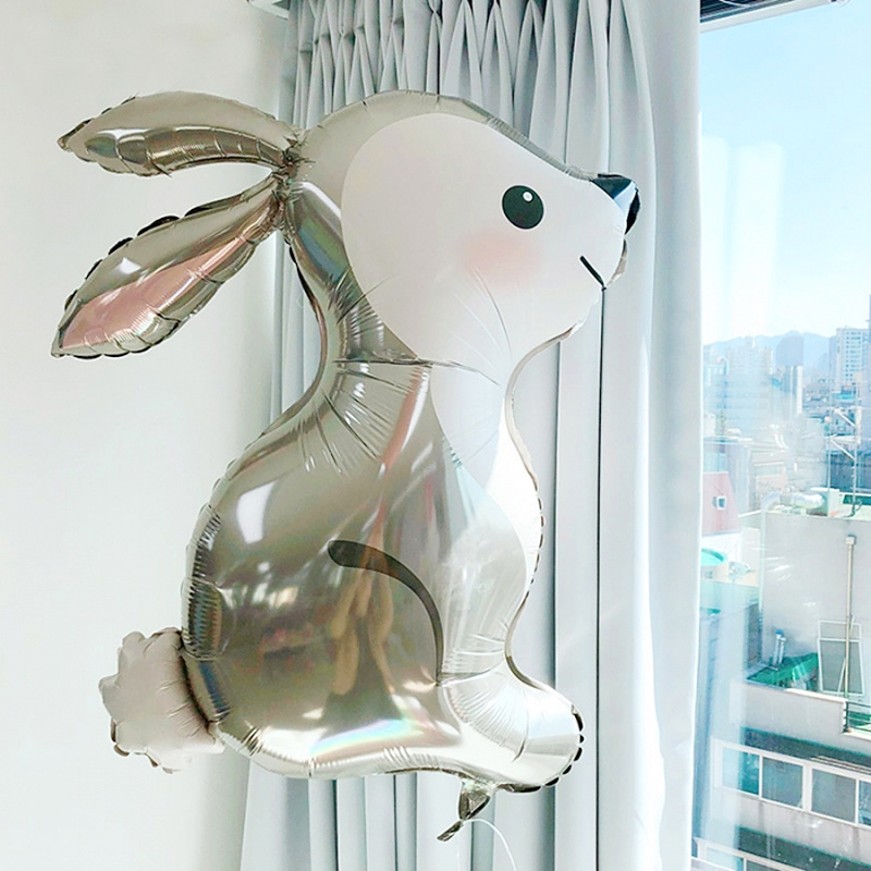 Easter Rabbit Foil Balloons