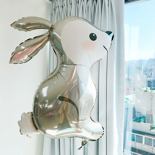 Easter Rabbit Foil Balloons