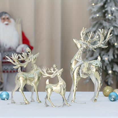 Wrought Iron Reindeer Ornaments