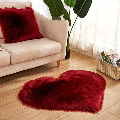 Heart Shaped Area Rug