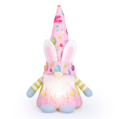 Plush Bunny Gnome Doll