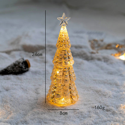 Glass Christmas Tree Decoration