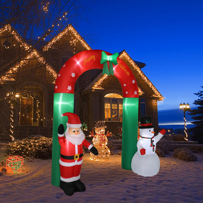 Santa/Snowman Inflatable Decor