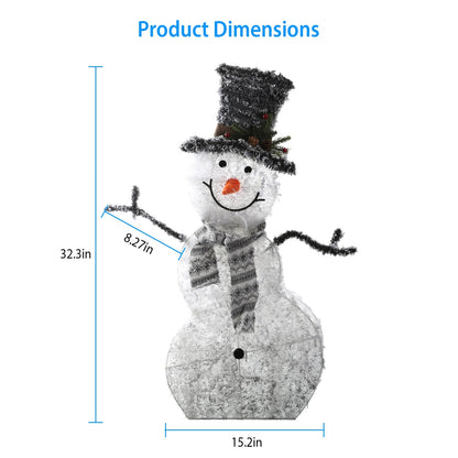 LED Christmas Snowman Decoration