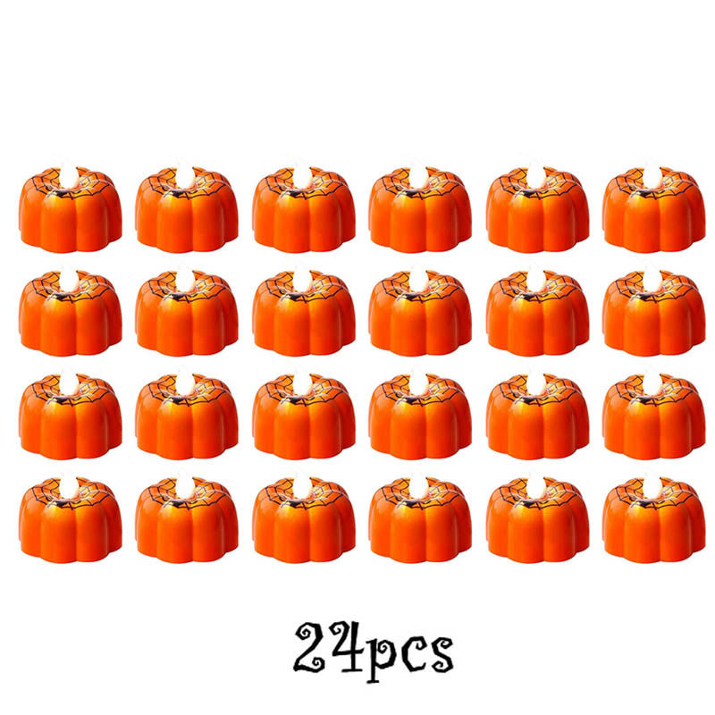 Pumpkin Tea Light Candles