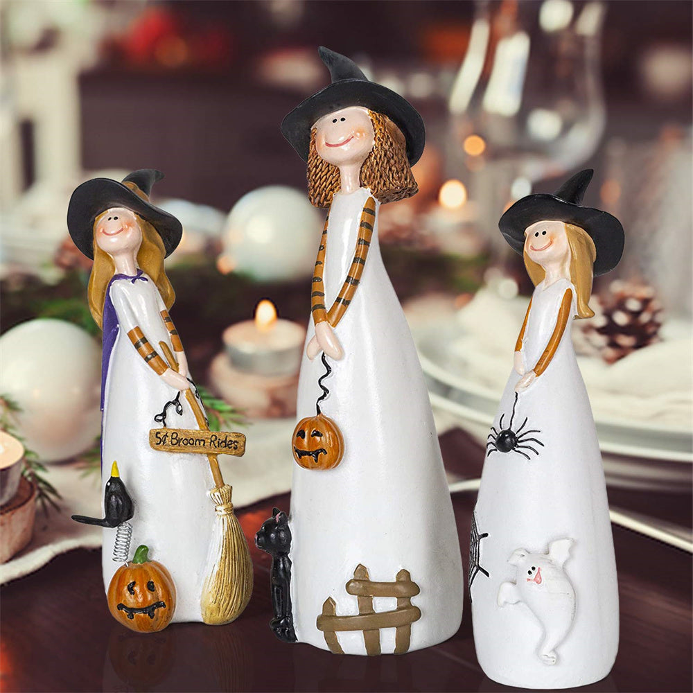 Halloween Witch Decorations Figurines