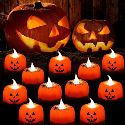 Pumpkin Tea Light Candles