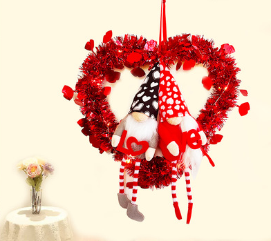 Heart Shaped Doll Garland