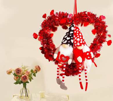 Heart Shaped Doll Garland