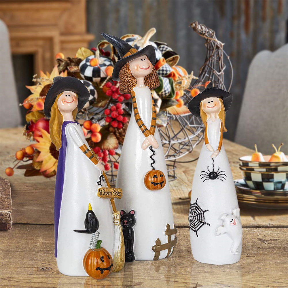 Halloween Witch Decorations Figurines