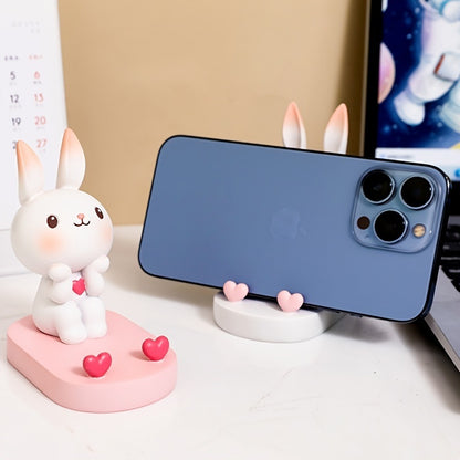 Pink Rabbit Phone Holder