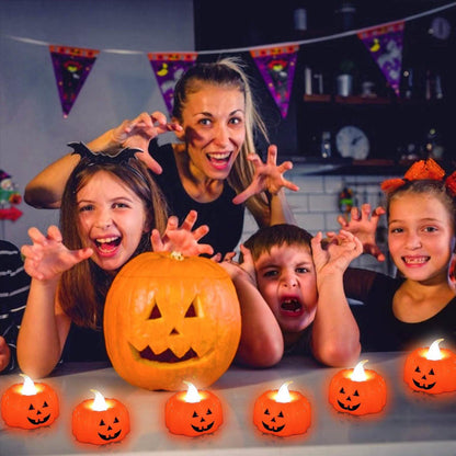 Pumpkin Tea Light Candles