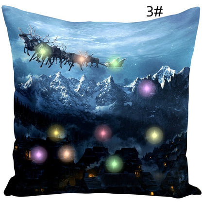 Christmas Glow LED Light Pillow