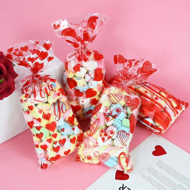 Valentine Cookie Gift Bags