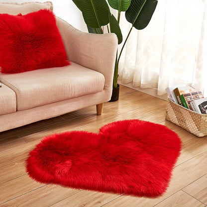 Heart Shaped Area Rug