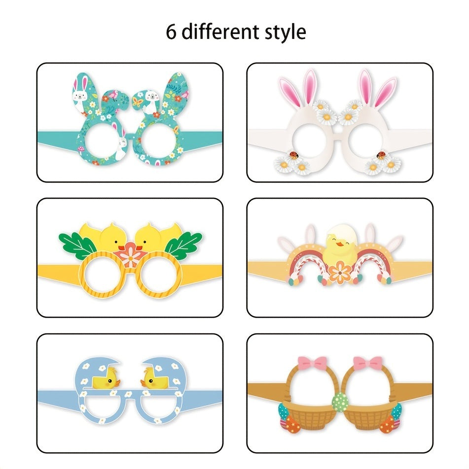 Easter Theme Prop  Glasses (6pcs)