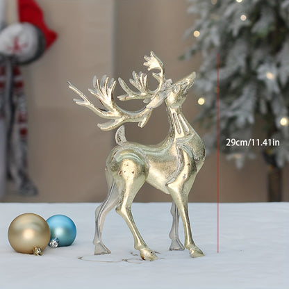 Wrought Iron Reindeer Ornaments