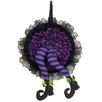 Witch Skirt and Legs Wreath