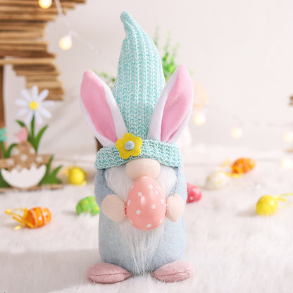 Gnome Easter Bunny Plush Dolls (2Pcs.)