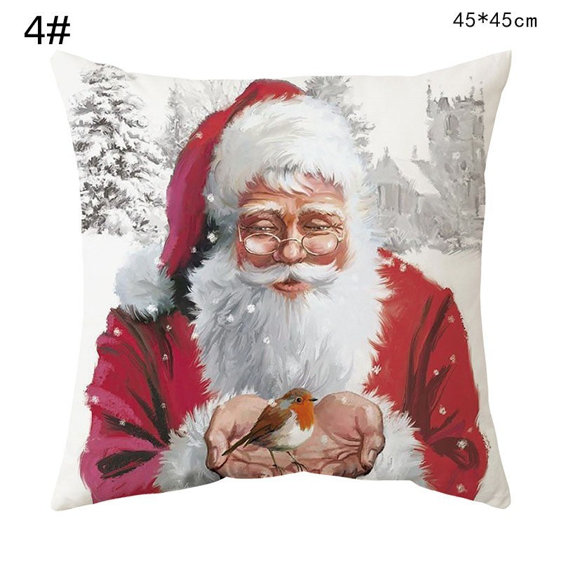 Red Santa Pillowcase Covers