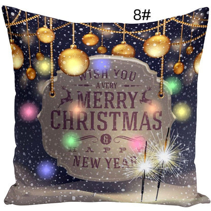 Christmas Glow LED Light Pillow