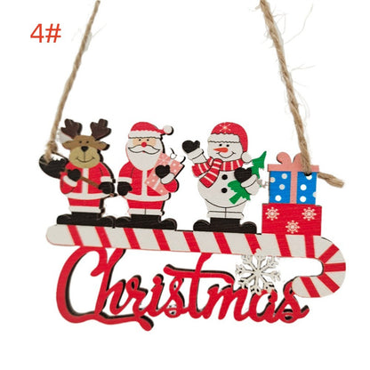 Hanging Wooden Ornaments