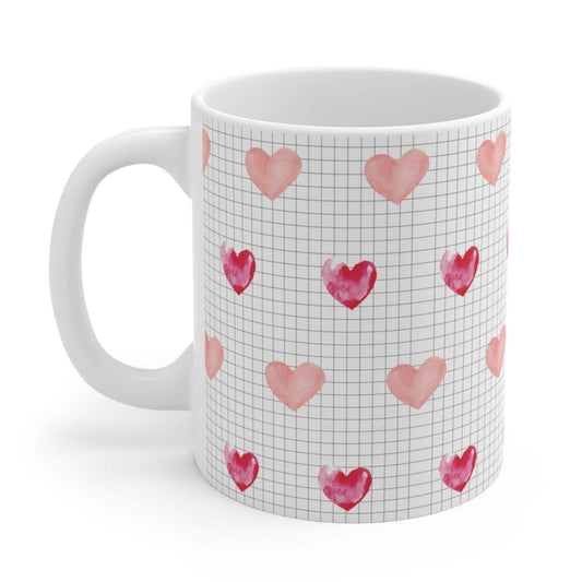 Floating Hearts Mug