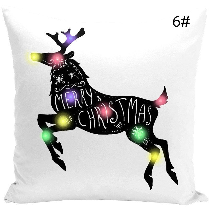 Christmas Glow LED Light Pillow