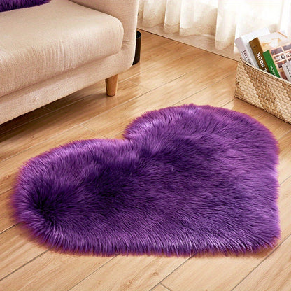 Heart Shaped Area Rug