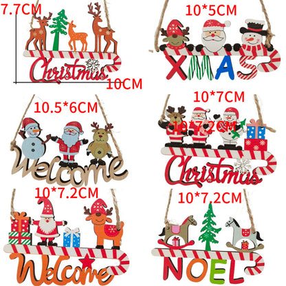 Hanging Wooden Ornaments