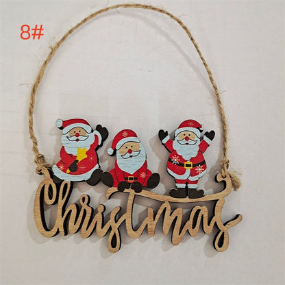 Hanging Wooden Ornaments