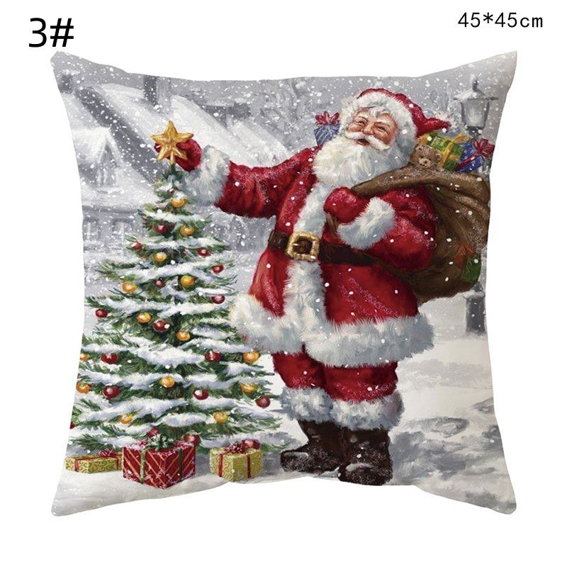 Red Santa Pillowcase Covers