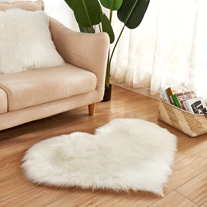 Heart Shaped Area Rug