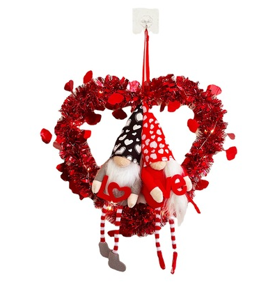 Heart Shaped Doll Garland