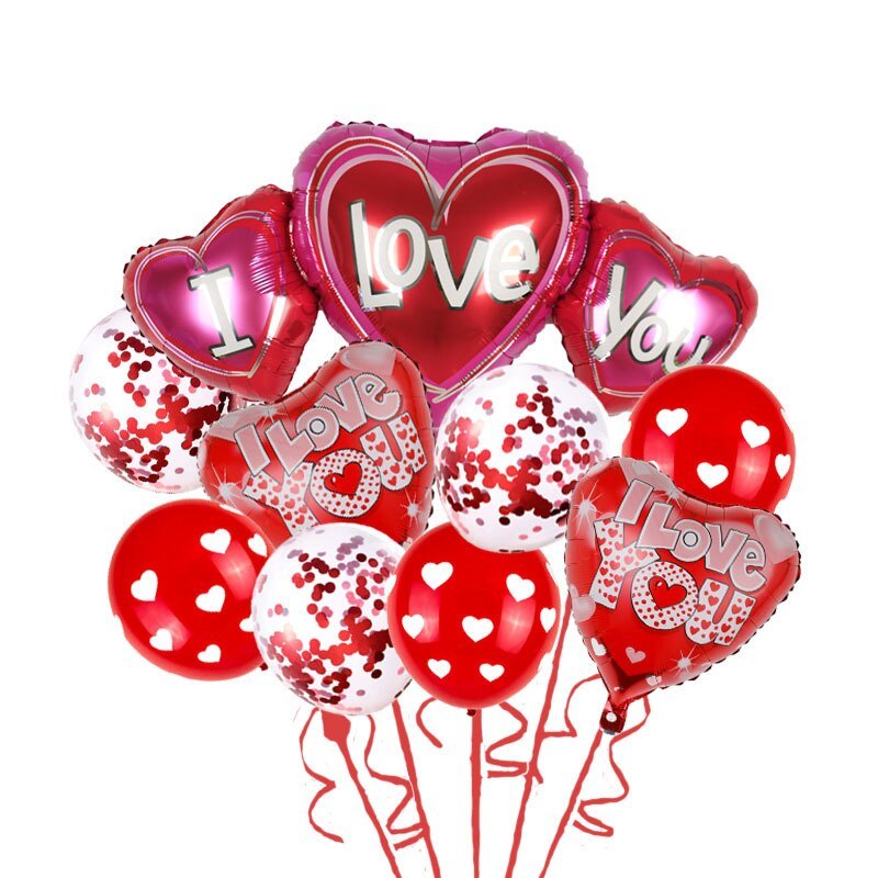 Heart Foil Balloon Kit